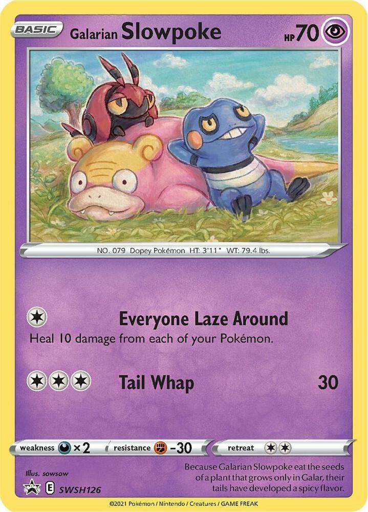 Galarian Slowpoke - SWSH126, SWSH: Sword & Shield Promo Cards SWSH126