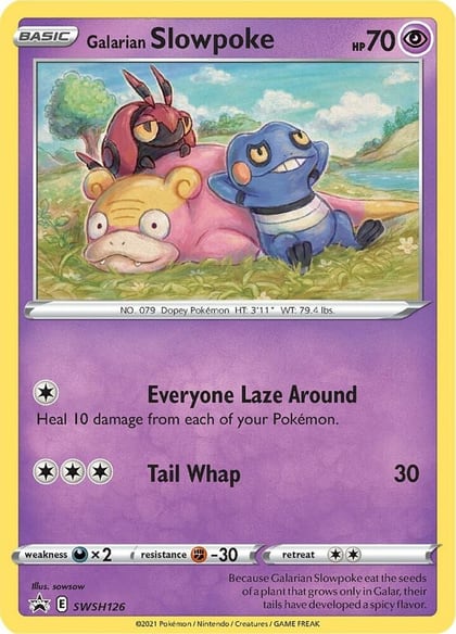 Galarian Slowpoke - SWSH126, SWSH: Sword & Shield Promo Cards SWSH126