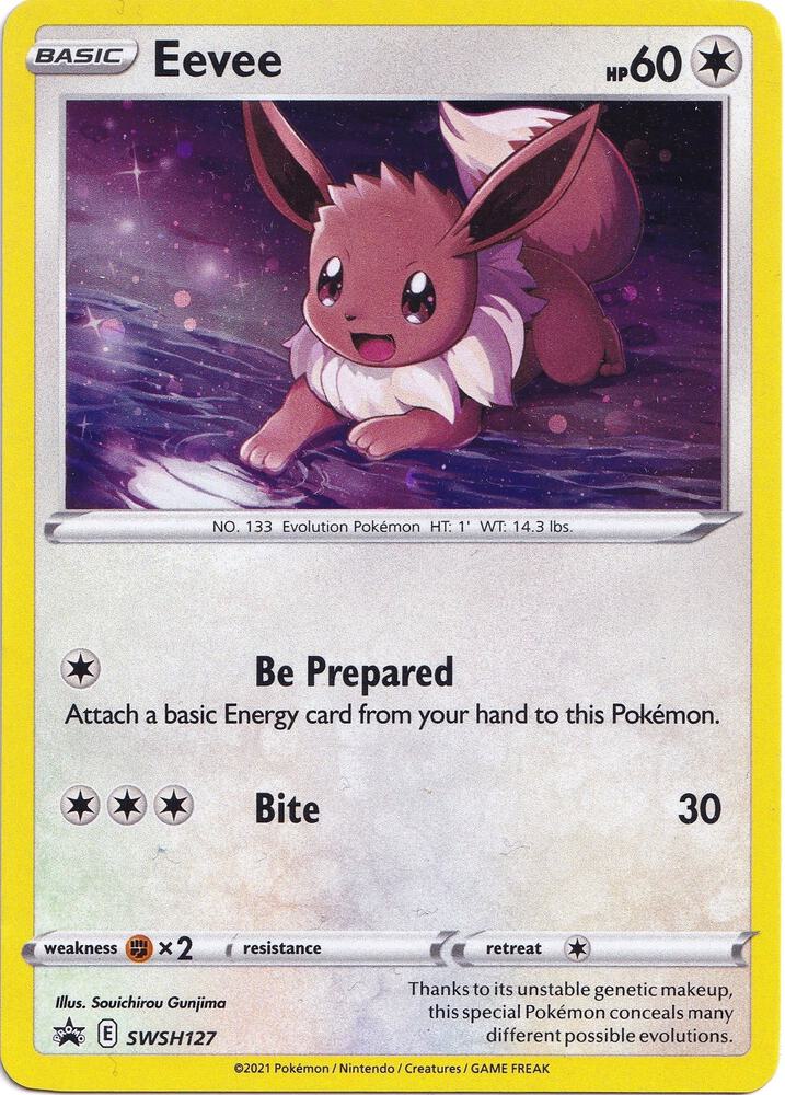 Eevee - SWSH127, SWSH: Sword & Shield Promo Cards SWSH127