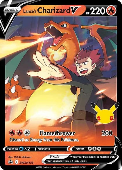 Lance's Charizard V - SWSH133, SWSH: Sword & Shield Promo Cards SWSH133