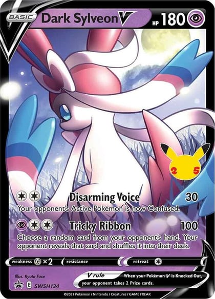 Dark Sylveon V - SWSH134, SWSH: Sword & Shield Promo Cards SWSH134