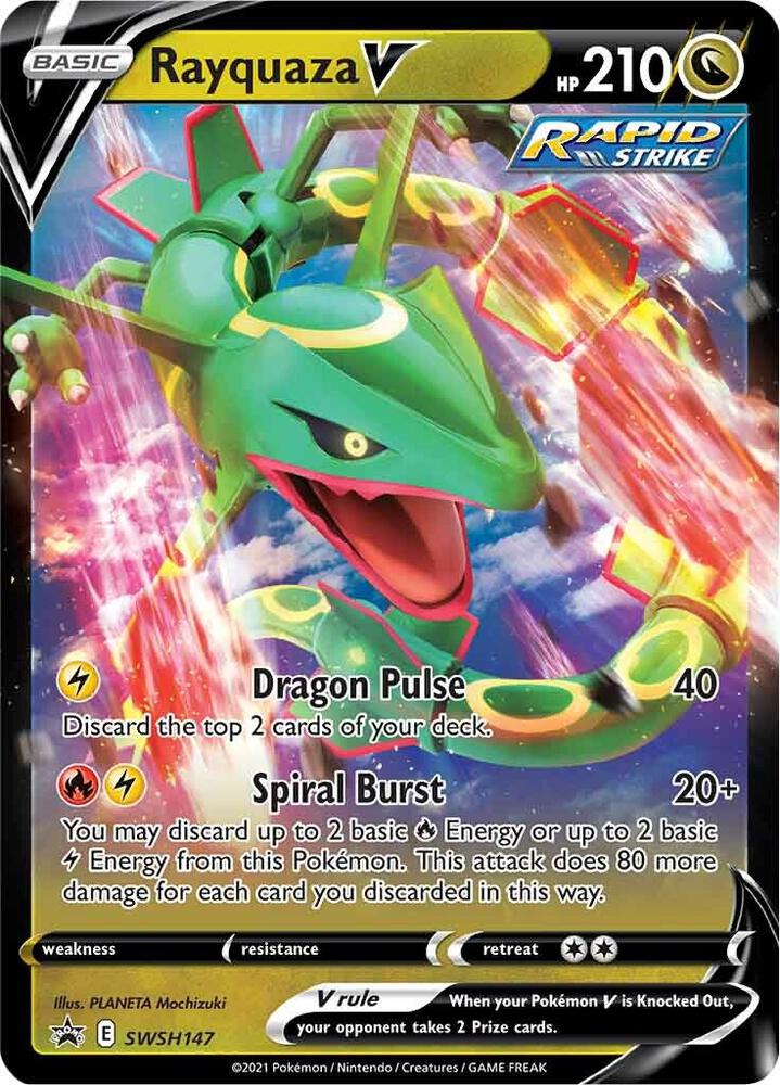 Rayquaza V - SWSH147, SWSH: Sword & Shield Promo Cards SWSH147
