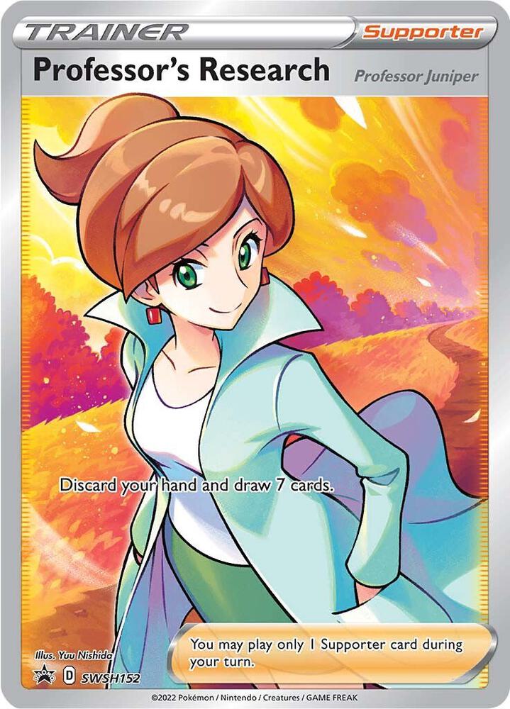 Professor's Research [Professor Juniper] - SWSH152, SWSH: Sword & Shield Promo Cards SWSH152