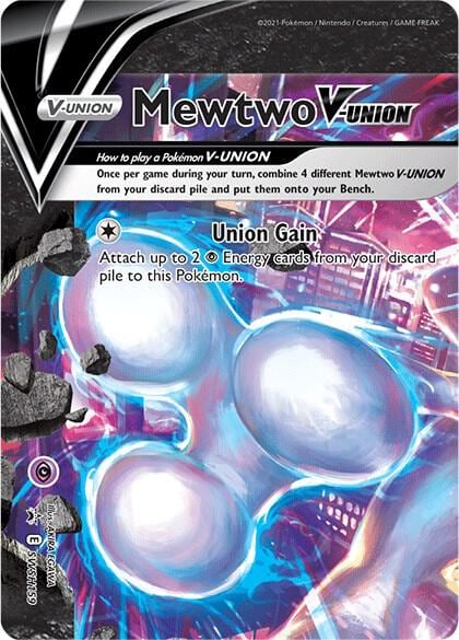 Mewtwo V-UNION - SWSH159, SWSH: Sword & Shield Promo Cards SWSH159