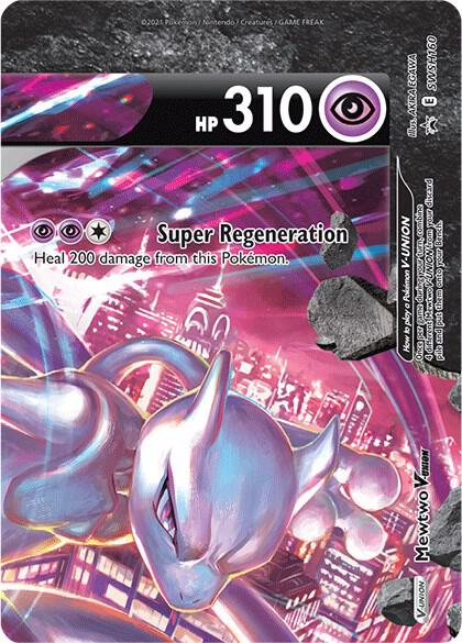 Mewtwo V-UNION - SWSH160, SWSH: Sword & Shield Promo Cards SWSH160