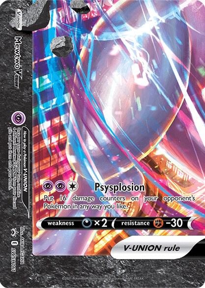 Mewtwo V-UNION - SWSH161, SWSH: Sword & Shield Promo Cards SWSH161