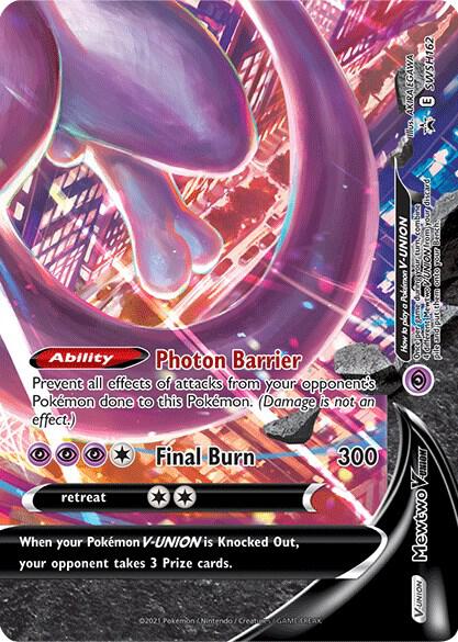 Mewtwo V-UNION - SWSH162, SWSH: Sword & Shield Promo Cards SWSH162
