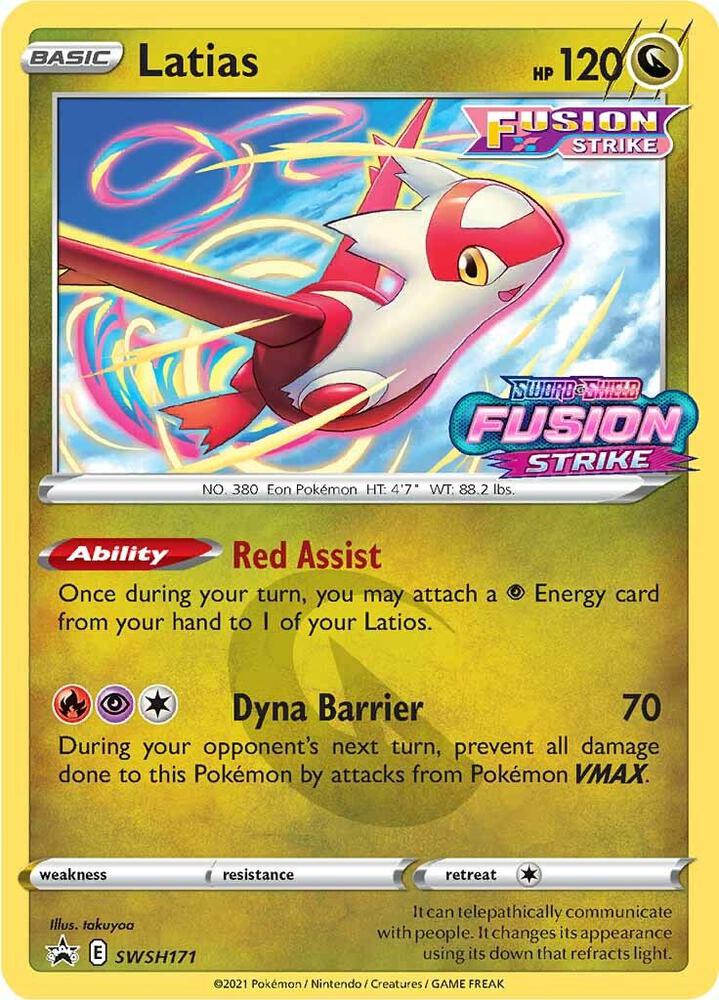 Latias - SWSH171 (Prerelease), SWSH: Sword & Shield Promo Cards SWSH171