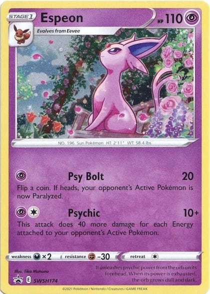 Espeon - SWSH174, SWSH: Sword & Shield Promo Cards SWSH174
