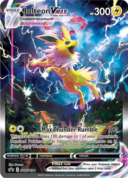 Jolteon VMAX - SWSH184, SWSH: Sword & Shield Promo Cards SWSH184