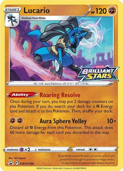Lucario - SWSH186, SWSH: Sword & Shield Promo Cards SWSH186