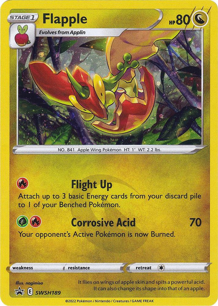 Flapple - SWSH189, SWSH: Sword & Shield Promo Cards SWSH189