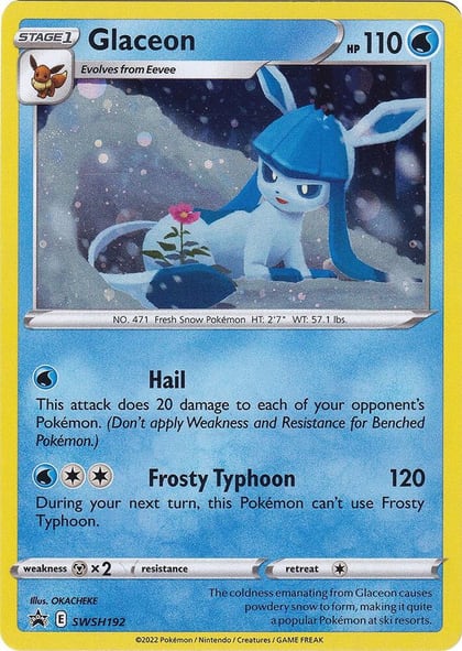 Glaceon - SWSH192, SWSH: Sword & Shield Promo Cards SWSH192