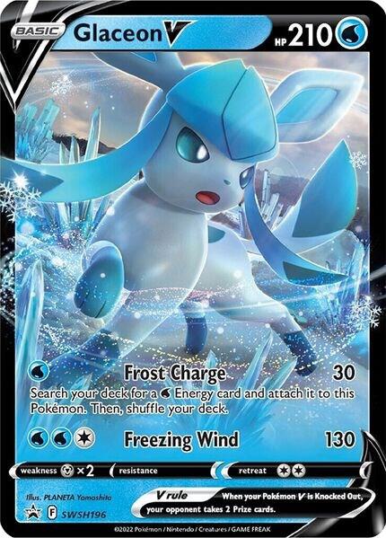 Glaceon V - SWSH196, SWSH: Sword & Shield Promo Cards SWSH196