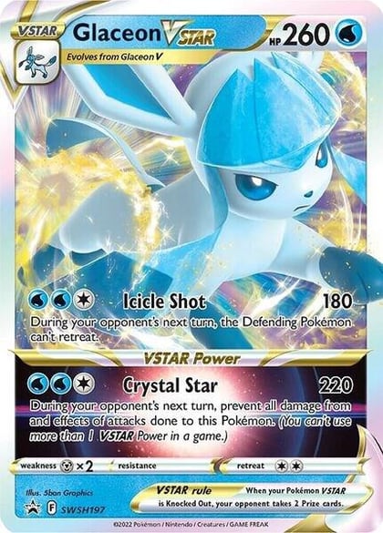 Glaceon VSTAR - SWSH197, SWSH: Sword & Shield Promo Cards SWSH197