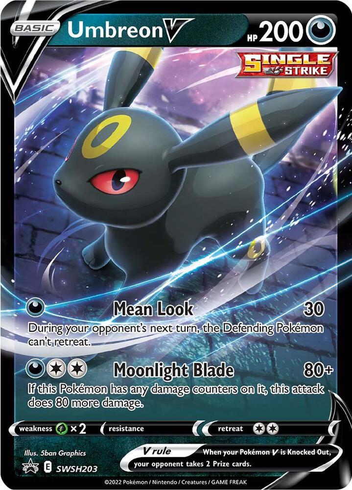 Umbreon V - SWSH203, SWSH: Sword & Shield Promo Cards SWSH203