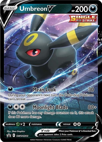 Umbreon V - SWSH203, SWSH: Sword & Shield Promo Cards SWSH203