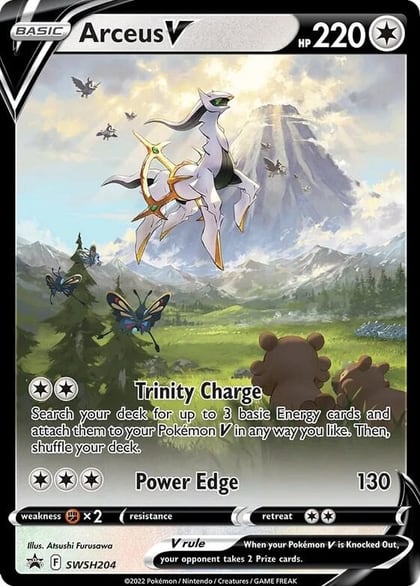 Arceus V - SWSH204, SWSH: Sword & Shield Promo Cards SWSH204