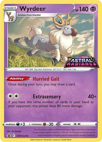 Wyrdeer - SWSH206, SWSH: Sword & Shield Promo Cards SWSH206