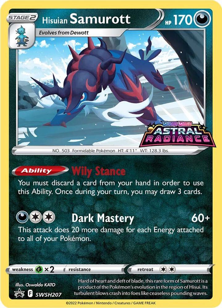 Hisuian Samurott - SWSH207, SWSH: Sword & Shield Promo Cards SWSH207
