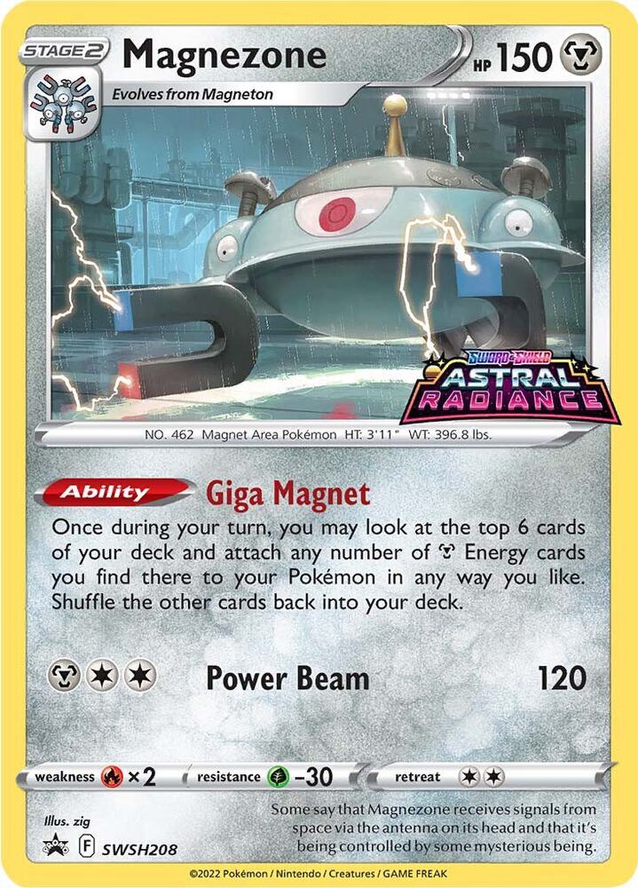 Magnezone - SWSH208, SWSH: Sword & Shield Promo Cards SWSH208