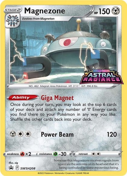 Magnezone - SWSH208, SWSH: Sword & Shield Promo Cards SWSH208