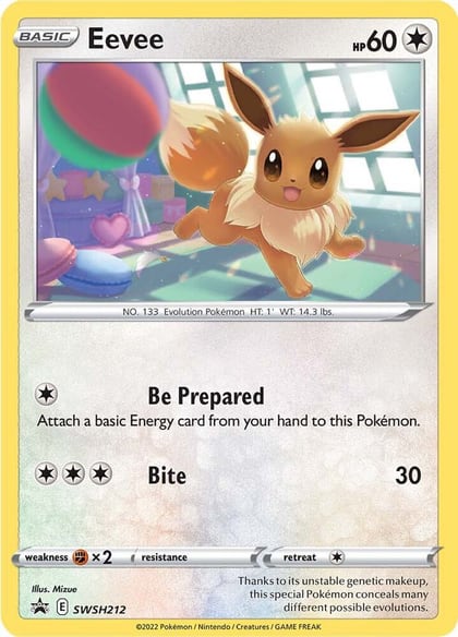 Eevee - SWSH212, SWSH: Sword & Shield Promo Cards SWSH212