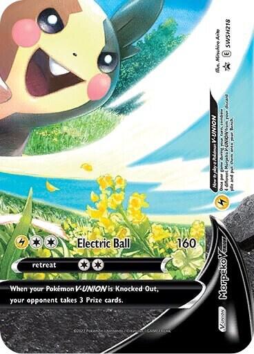 Morpeko V-Union - SWSH218, SWSH: Sword & Shield Promo Cards SWSH218