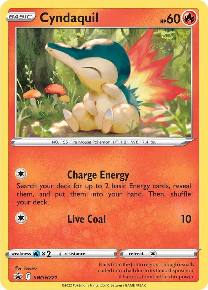 Cyndaquil - SWSH221, SWSH: Sword & Shield Promo Cards SWSH221