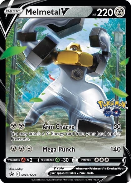 Melmetal V - SWSH224, SWSH: Sword & Shield Promo Cards SWSH224