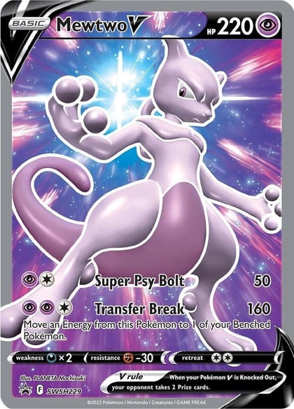 Mewtwo V - SWSH229, SWSH: Sword & Shield Promo Cards SWSH229