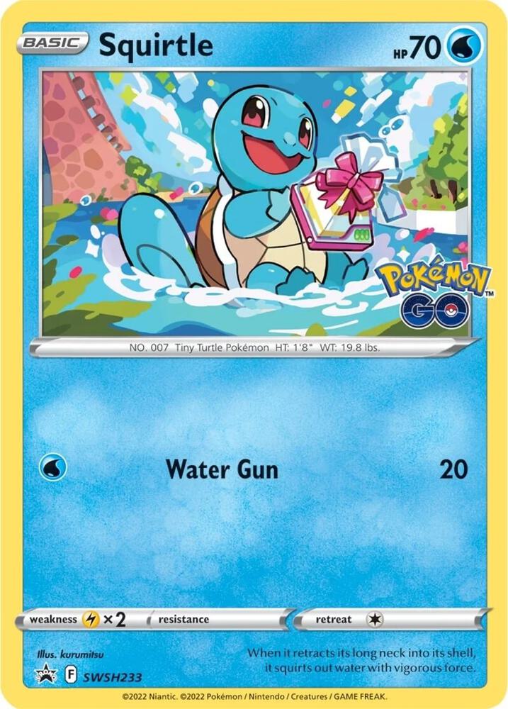 Squirtle - SWSH233, SWSH: Sword & Shield Promo Cards SWSH233