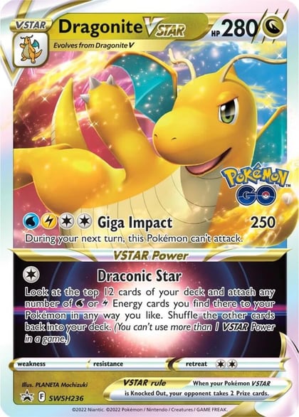 Dragonite VSTAR - SWSH236, SWSH: Sword & Shield Promo Cards SWSH236