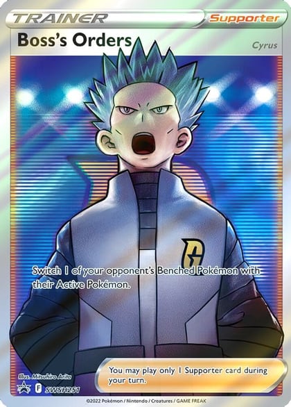 Boss's Orders (Full Art), SWSH: Sword & Shield Promo Cards SWSH251