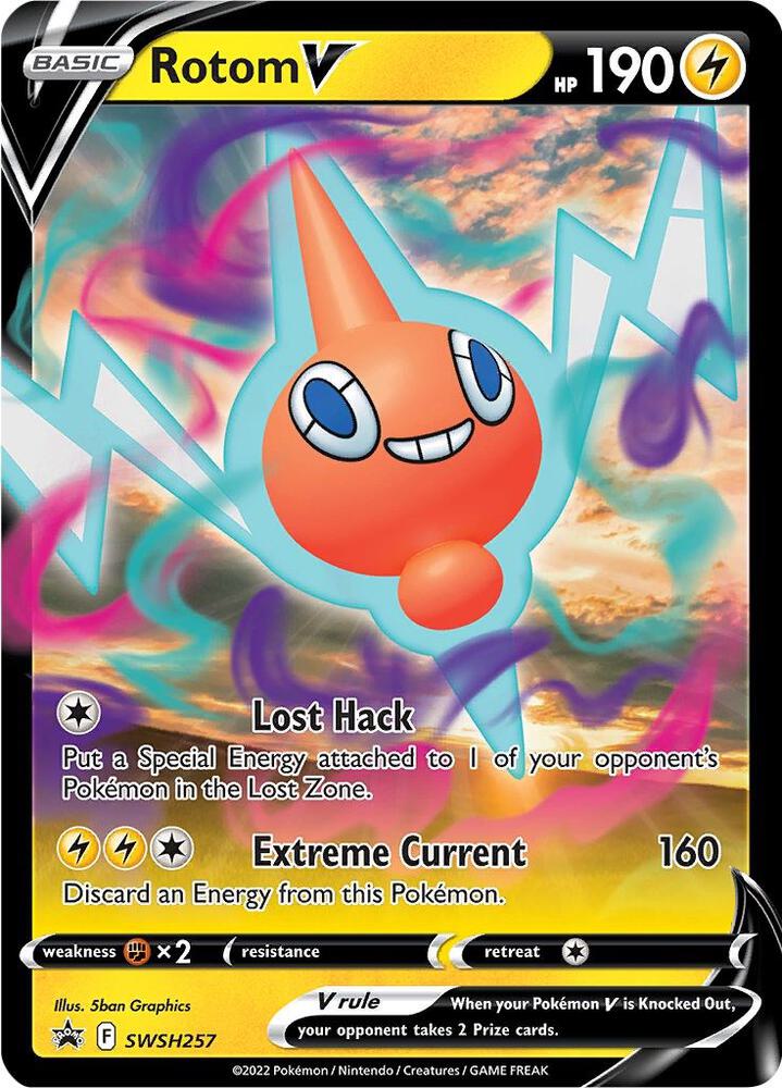 Rotom V - SWSH257, SWSH: Sword & Shield Promo Cards SWSH257
