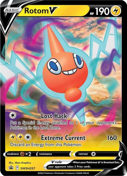 Rotom V - SWSH257, SWSH: Sword & Shield Promo Cards SWSH257