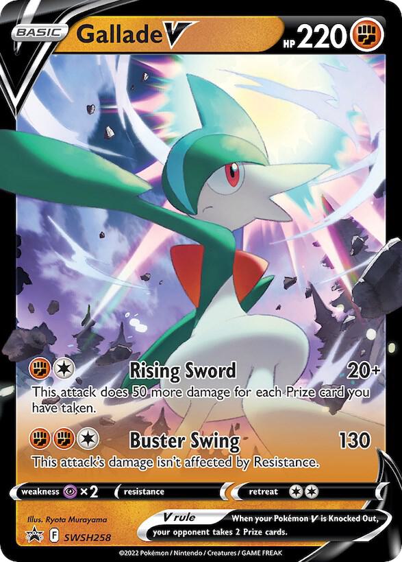 Gallade V - SWSH258, SWSH: Sword & Shield Promo Cards SWSH258