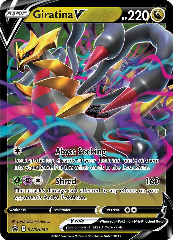 Giratina V - SWSH259, SWSH: Sword & Shield Promo Cards SWSH259