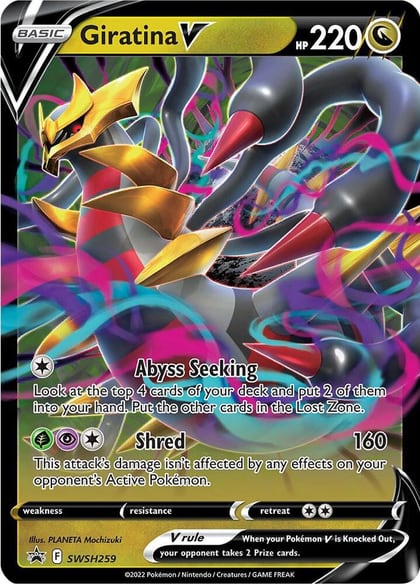 Giratina V - SWSH259, SWSH: Sword & Shield Promo Cards SWSH259