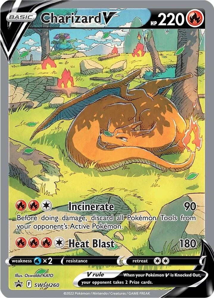 Charizard V - SWSH260, SWSH: Sword & Shield Promo Cards SWSH260