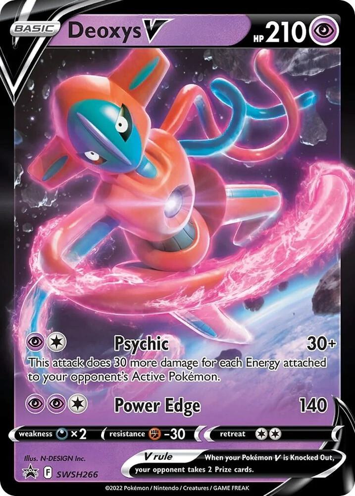 Deoxys V - SWSH266, SWSH: Sword & Shield Promo Cards SWSH266