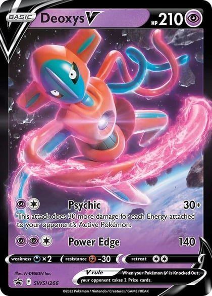 Deoxys V - SWSH266, SWSH: Sword & Shield Promo Cards SWSH266