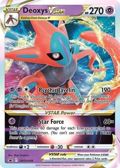 Deoxys VSTAR - SWSH268, SWSH: Sword & Shield Promo Cards SWSH268