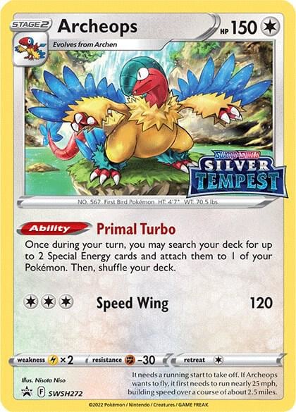 Archeops - SWSH272 (Prerelease), SWSH: Sword & Shield Promo Cards SWSH272