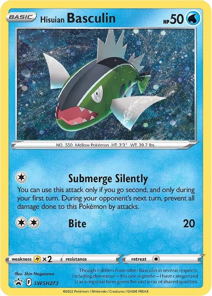 Hisuian Basculin - SWSH273, SWSH: Sword & Shield Promo Cards SWSH273