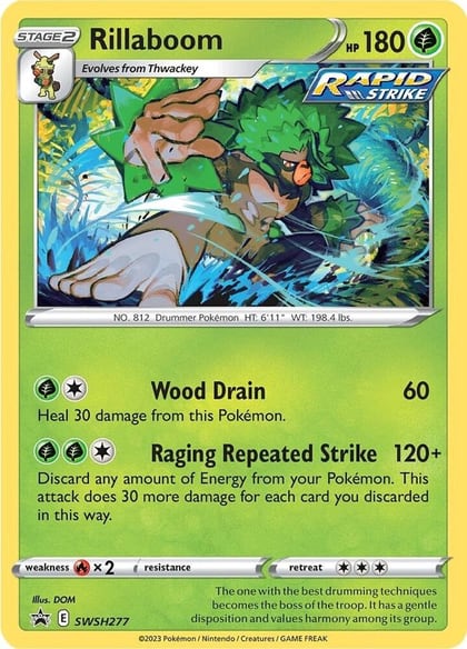 Rillaboom - SWSH277, SWSH: Sword & Shield Promo Cards SWSH277