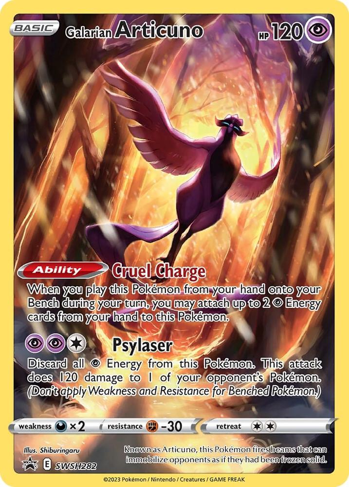 Galarian Articuno - SWSH282, SWSH: Sword & Shield Promo Cards SWSH282