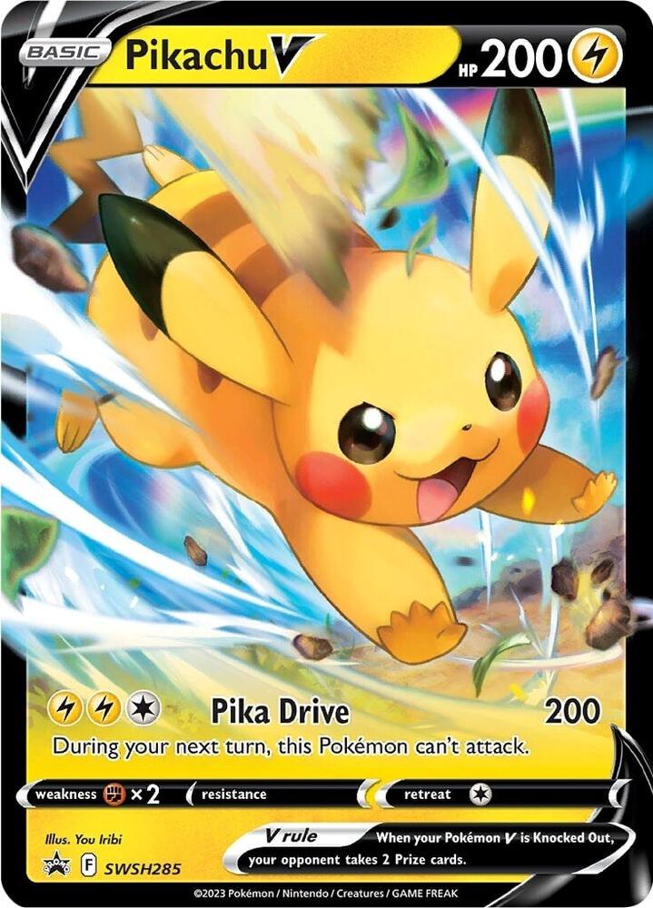 Pikachu V - SWSH285, SWSH: Sword & Shield Promo Cards SWSH285