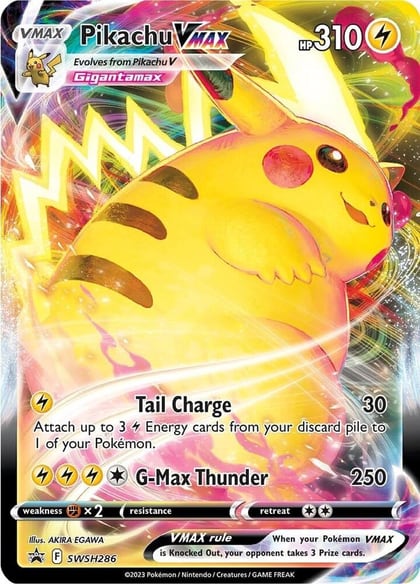 Pikachu VMAX - SWSH286, SWSH: Sword & Shield Promo Cards SWSH286