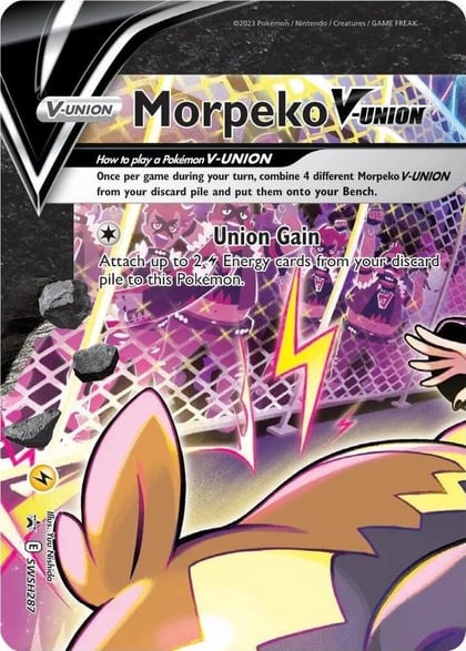 Morpeko V-Union - SWSH287, SWSH: Sword & Shield Promo Cards SWSH287
